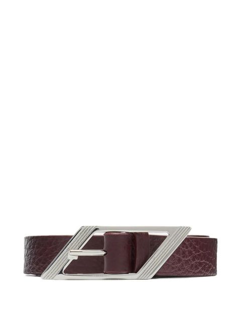 The Attico leather buckle belt - Brown - zdjęcie produktu nr 1