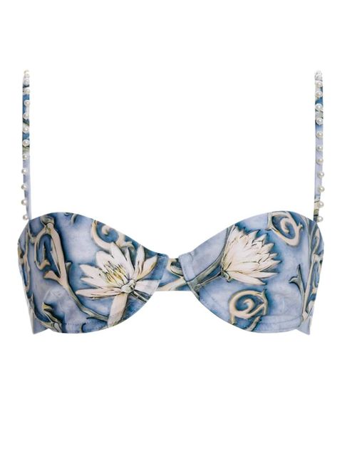 Agua By Agua Bendita Magdalena bikini top - Blue - zdjęcie produktu nr 1