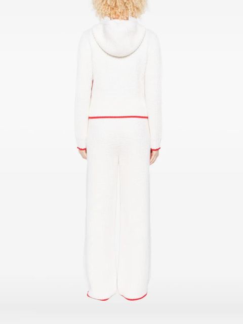 Casablanca waffle zip-up hoodie - Neutrals - zdjęcie produktu nr 2