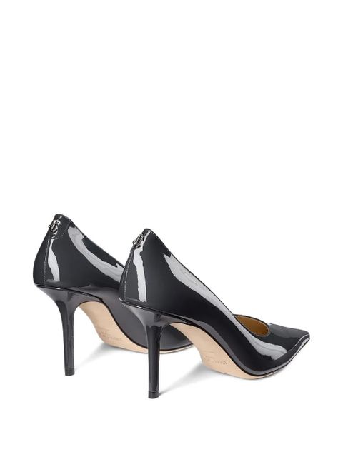 Jimmy Choo 85mm Love pointed-toe pumps - Grey