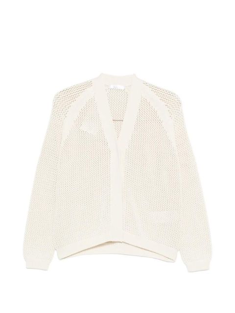 Max Mara V-neck button cardigan - White - zdjęcie produktu nr 1