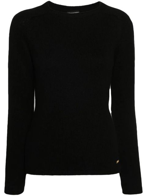 TOM FORD logo-plaque cashmere jumper - Black - zdjęcie produktu nr 1