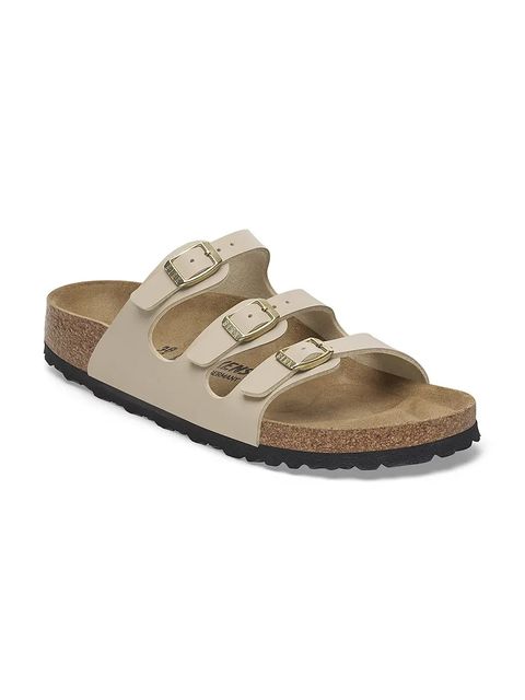 Birkenstock klapki Florida BF damskie kolor beżowy 1029265 - zdjęcie produktu nr 2