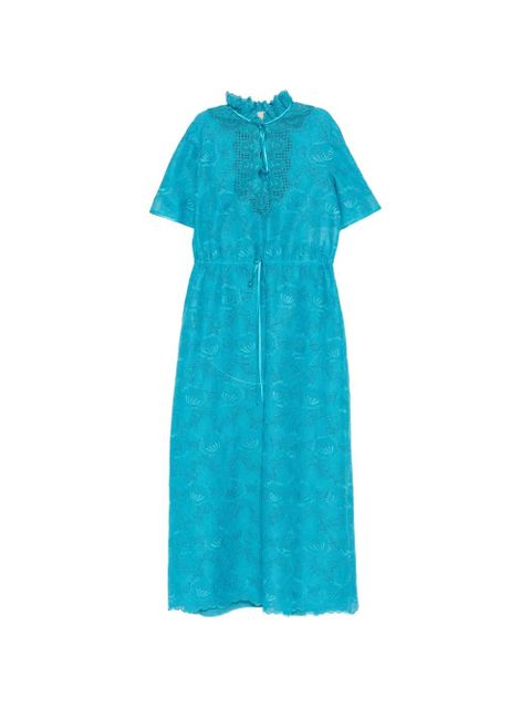 Valentino Garavani laced maxi dress - Blue - zdjęcie produktu nr 1