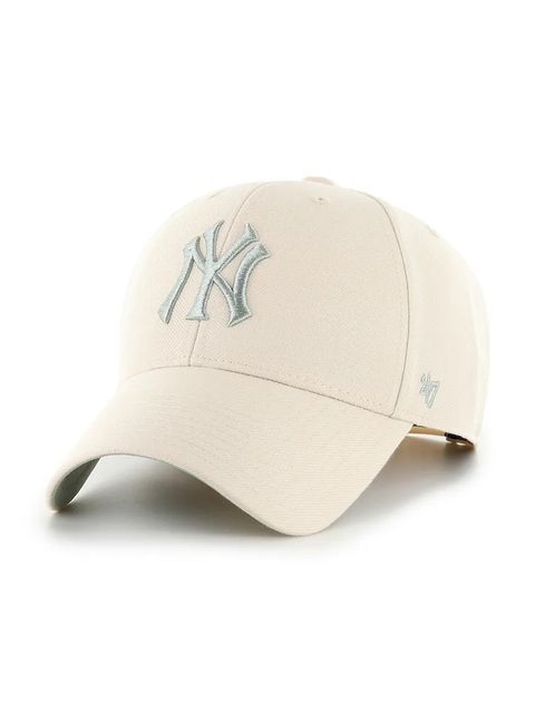 47 brand czapka z daszkiem bawełniana MLB New York Yankees - zdjęcie produktu nr 2