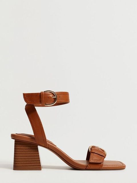 Mango - Sandały skórzane MORE - zdjęcie produktu nr 1