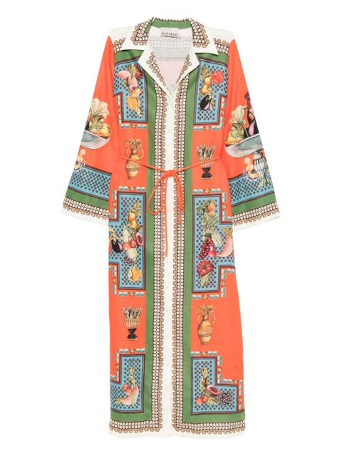 ALEMAIS Rocco shirt-dress - Orange