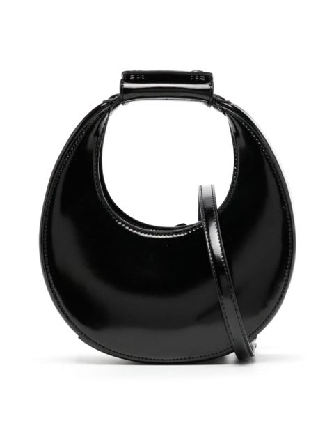 STAUD Goodnight Moon leather tote bag - Black - zdjęcie produktu nr 1