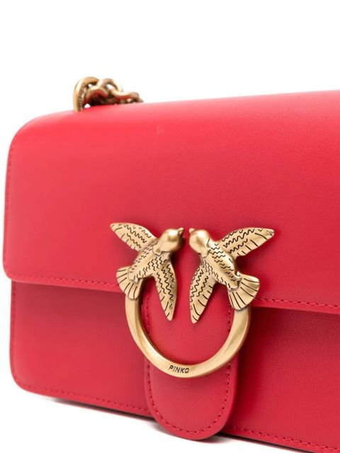 PINKO mini Love One shoulder bag - Red