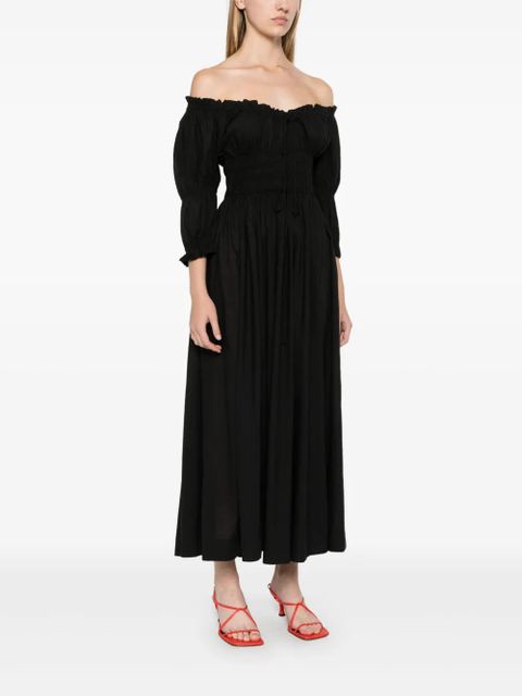 DÔEN Ischia midi dress - Black