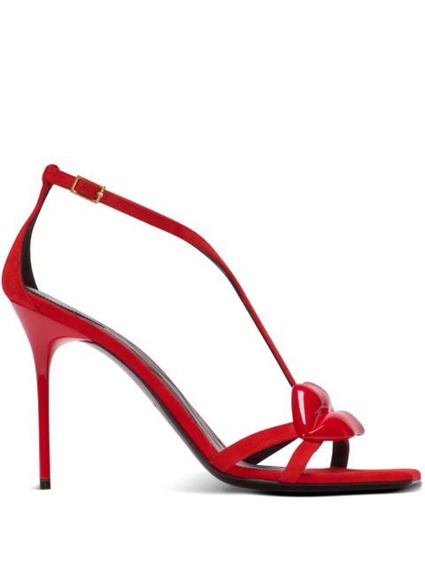 Balmain Lips sandals - Red - zdjęcie produktu nr 1