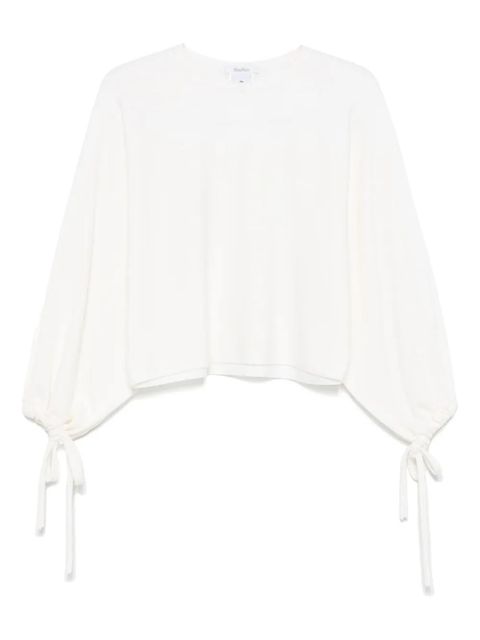 Max Mara wool blouse - Neutrals - zdjęcie produktu nr 1