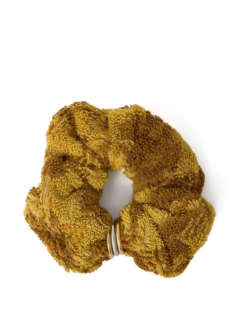 Chloé logo-engraved scrunchie - Yellow - zdjęcie produktu nr 1