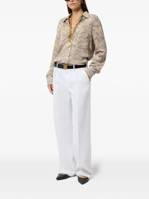 Missoni chevron trousers - White - zdjęcie produktu nr 2