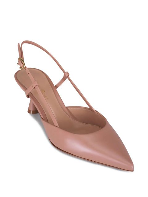 Gianvito Rossi slingback pointed-toe pumps - Pink