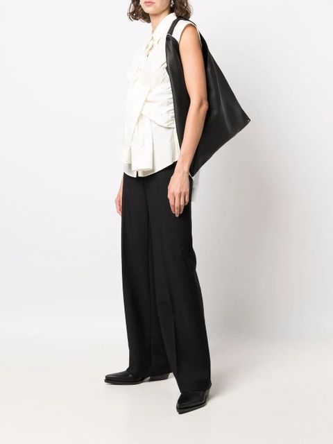 MM6 Maison Margiela Japanese leather tote bag - Black - zdjęcie produktu nr 2