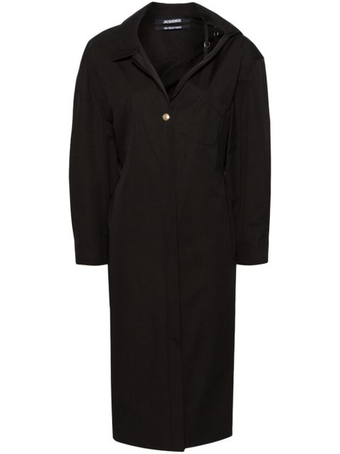 Jacquemus La Robe Chemise shirt dress - Black - zdjęcie produktu nr 1
