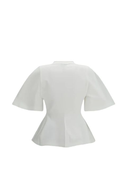 Balenciaga shaped flared T-shirt - White