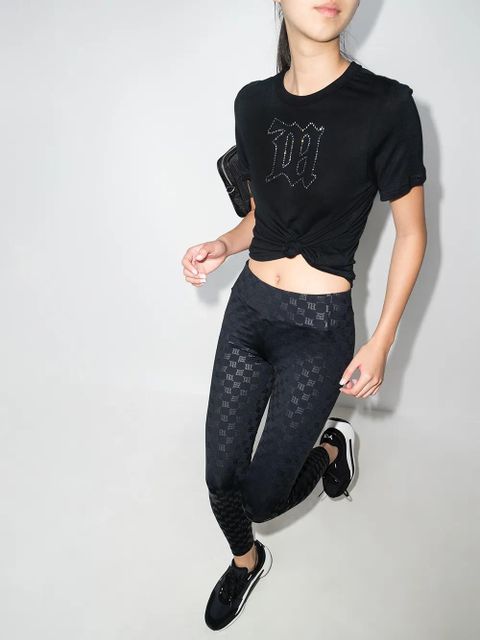 MISBHV crystal logo T-shirt - Black