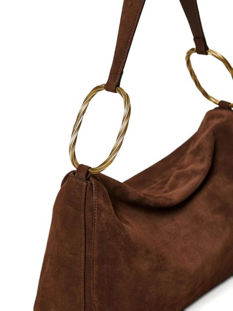 TWINSET ring-detail shoulder bag - Brown