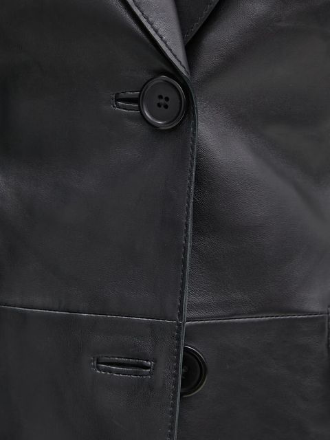 Stand Studio marynarka skórzana Mina