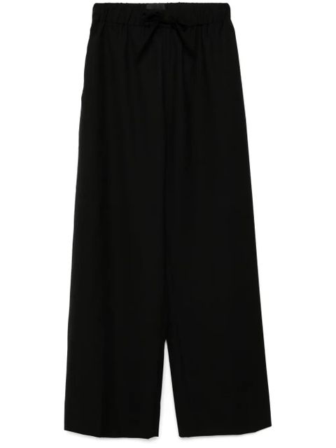 Simone Rocha wide-leg elasticated pants - Black - zdjęcie produktu nr 1