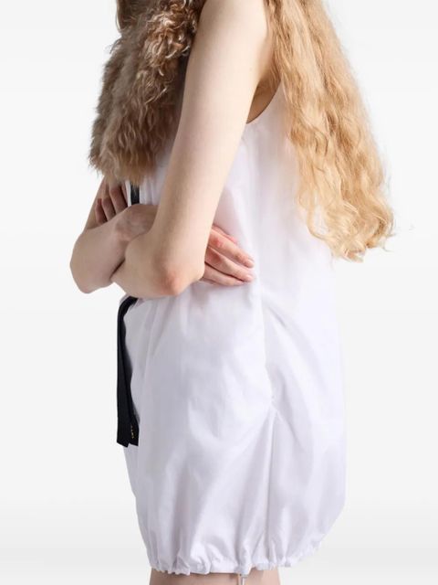 Prada Re-Nylon reversible mini dress - White