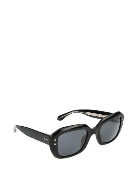 ISABEL MARANT rectangle-frame sunglasses - Black