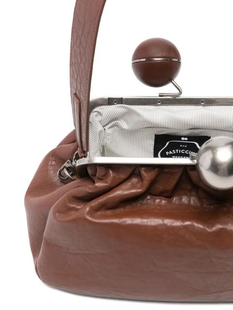 Weekend Max Mara Pancia clutch bag - Brown