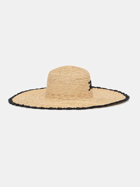 Karl Lagerfeld kapelusz K/SIGNATURE kolor beżowy B1W46084 - zdjęcie produktu nr 1