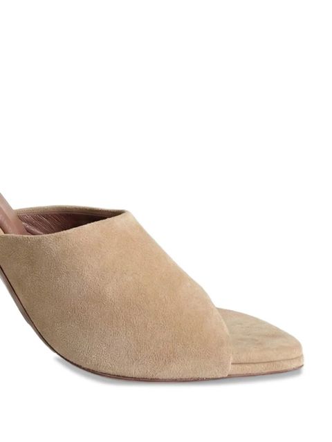 Paris Texas square-toe mules - Neutrals - zdjęcie produktu nr 2