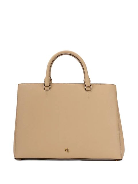 Lauren Ralph Lauren logo-plaque tote bag - Neutrals - zdjęcie produktu nr 1