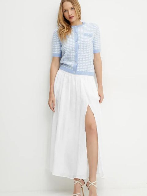 Morgan kardigan MORESA damski kolor niebieski MORESA - zdjęcie produktu nr 2