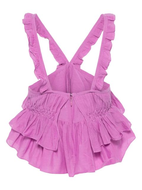 MARANT ÉTOILE Daliana top - Pink - zdjęcie produktu nr 2