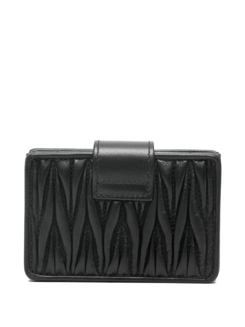Miu Miu matelassé wallet - Black - zdjęcie produktu nr 2