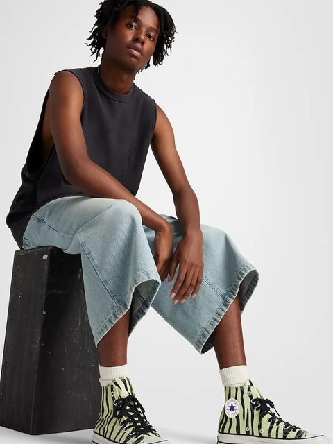 Converse trampki Chuck 70 Glow In The Dark Zebra kolor żółty A15032C