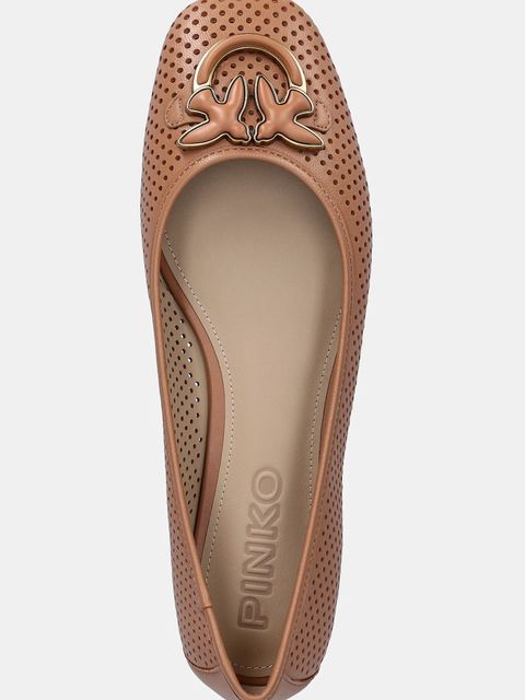 Pinko baleriny skórzane Max 11