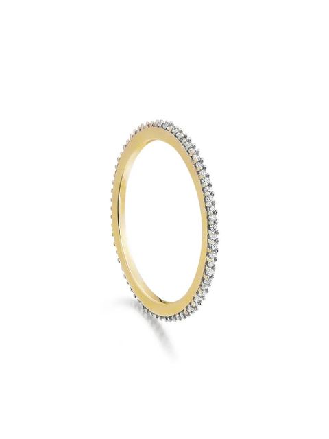 Monica Vinader Skinny Eternity Diamond ring - Gold - zdjęcie produktu nr 1