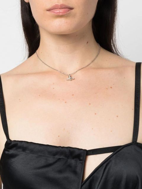 Vivienne Westwood Orb pendant chain necklace - Silver - zdjęcie produktu nr 2