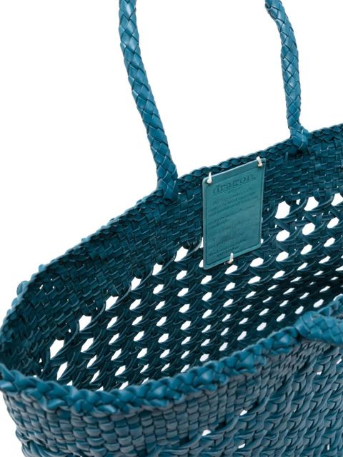 DRAGON DIFFUSION Cannage Kanpur tote bag - Blue