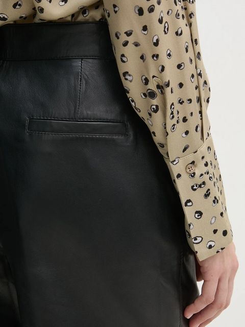 Joop! spodnie skórzane Lorena