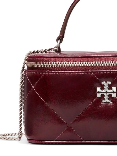 Tory Burch Kira quilted top-handle mini bag - Red
