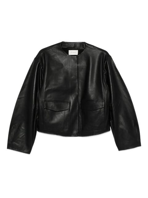 St. Agni leather jacket - Black - zdjęcie produktu nr 1