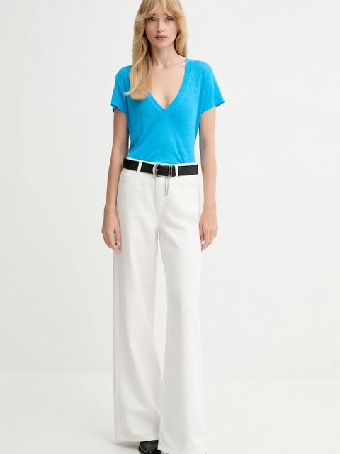 IRO t-shirt lniany - zdjęcie produktu nr 1