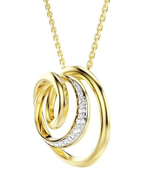 Swarovski Hyperbola circle-pendant necklace - Gold - zdjęcie produktu nr 2