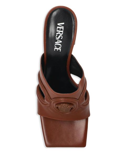 Versace 70mm Medusa sandals - Brown