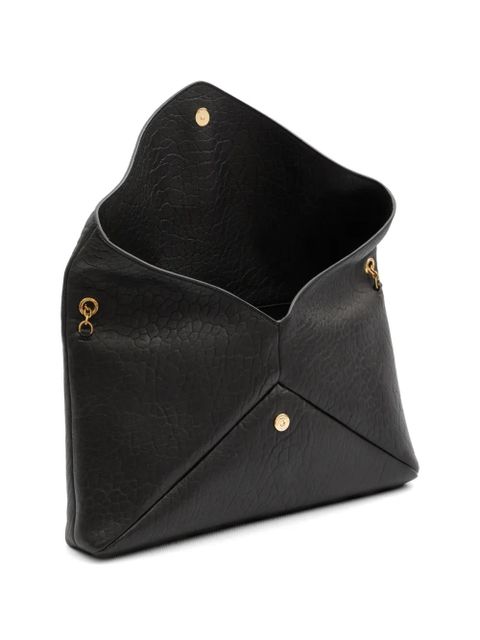 Saint Laurent Cassandre large pouch - Black