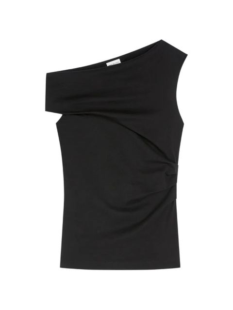 DRIES VAN NOTEN off-shoulder jersey top - Black - zdjęcie produktu nr 1