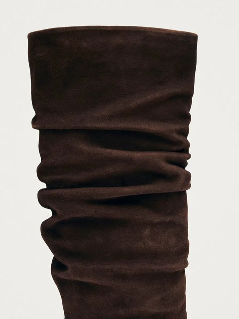 Alohas botki zamszowe Kalila damskie kolor brązowy na szpilce S101173-02 - zdjęcie produktu nr 2