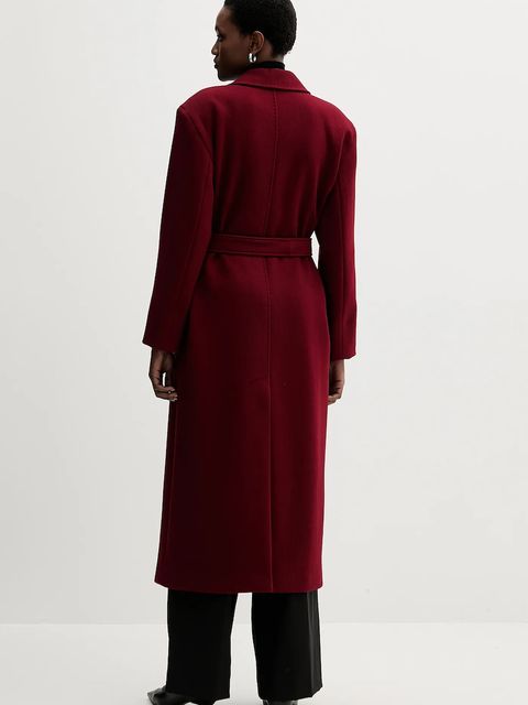 Marella płaszcz z wełną